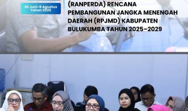 Pembahasan Ranperda RPJMD  30 Juni-8 Agustus 2025